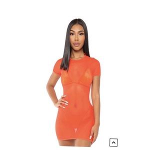 Swimsuit with coverup